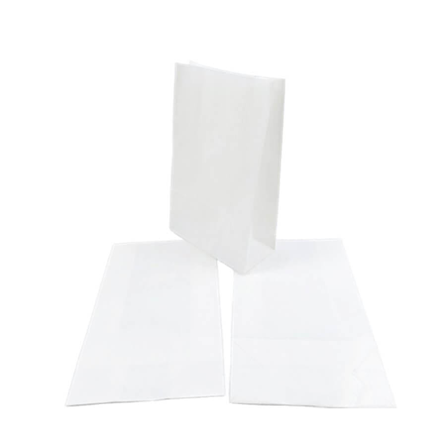 ซองกระดาษขาวใส่อาหาร SCP PACKING เบอร์ 0 ขนาด 8.5X5.5X14.5 ซม. สีขาว (200 ใบ/1 แพ็ก)_1